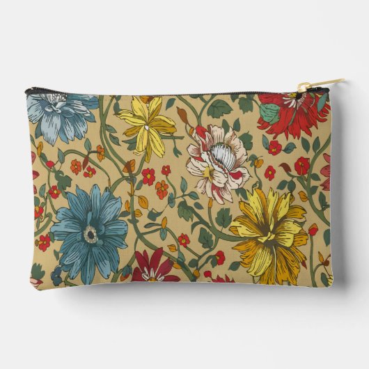 Textur der Blume Zubehörtasche (Rückseite)