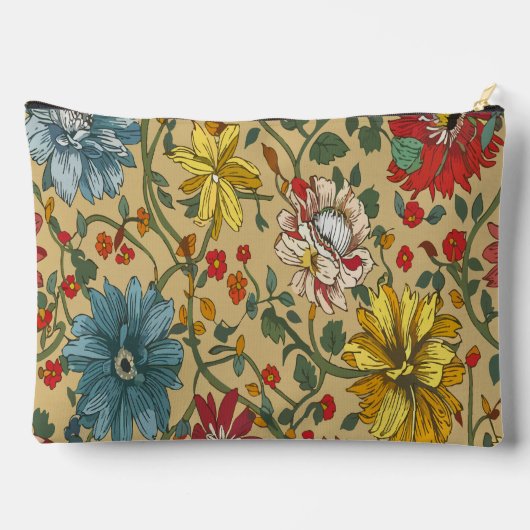 Textur der Blume Zubehörtasche (Rückseite)