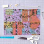 Textur der Farbformen Seidenpapier (Handwerk)