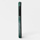 Textur der grünen und weißen Blume iPhone case (Hinten/Links)