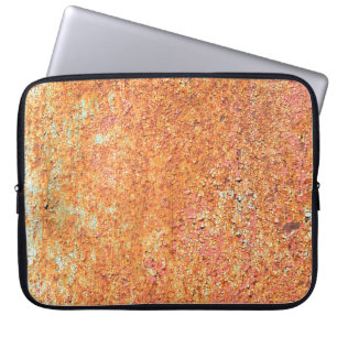 Textur des alten gemalten Metalabstrakts, Alter, a Laptopschutzhülle