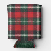 Textur des karierten Gewebes: leer, vielseitig Dosenkühler (Rückseite)