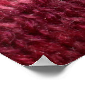 Textur des Strickstoffes mit abstraktem Pat Poster (Ecke)