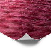 Textur des Strickstoffes mit abstraktem Pat Poster (Ecke)