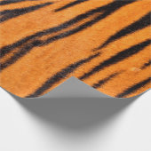Textur des Tigers Geschenkpapier (Ecke)