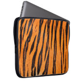 Textur des Tigers Laptopschutzhülle (Vorne Rechts)