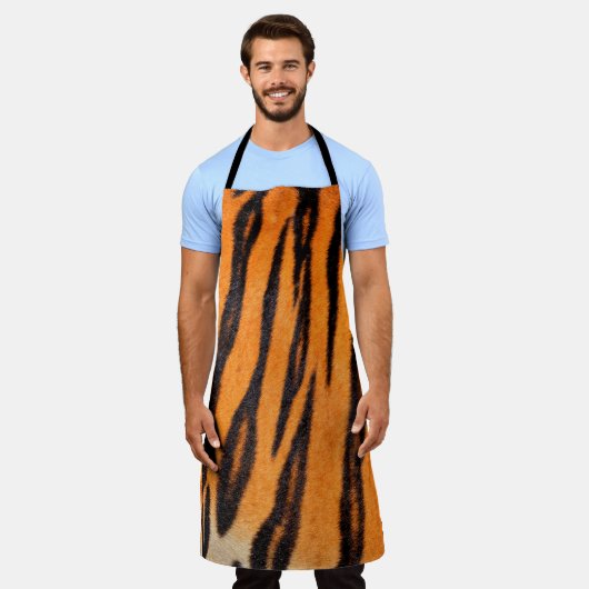 Textur des Tigers Schürze (Getragen)