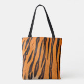Textur des Tigers Tasche (Rückseite)