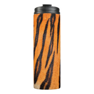 Textur des Tigers Thermosbecher