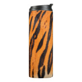 Textur des Tigers Thermosbecher (Nach links gedreht)