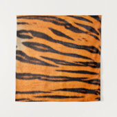 Textur des Tigers Wandteppich (Vorderseite (Horizontal))
