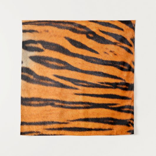 Textur des Tigers Wandteppich (Vorderseite (Horizontal))
