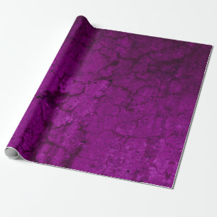 Textur dunkles Fuchsia-Pink vintage-antik Grunge Geschenkpapier