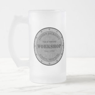 Textur Effekt Shop Werkstatt Schuppen Männerhöhle Mattglas Bierglas