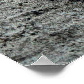 Textur einer alten gebrochenen Betonwand. Backgrou Poster (Ecke)