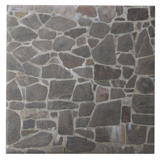 Textur einer grauen Steinmauer Fliese (Vorderseite)