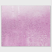 Textur eines Regenfalles auf einem Glas Nasstransp Geschenkpapier (Flach)