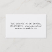 Textur | Fotografie Visitenkarte (Rückseite)