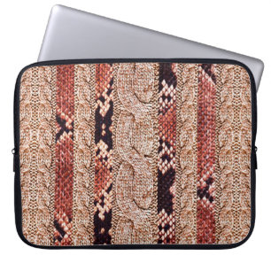Textur, geometrische Textur, Schlange Laptopschutzhülle