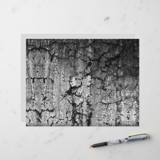 Textur Grunge Schwarz und Weiß Vintag antiken (Vorderseite/Rückseite Beispiel)