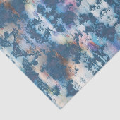 Textur Grunge Stucco blauer Abstraktion Decoupage Seidenpapier (Ausschnitt)