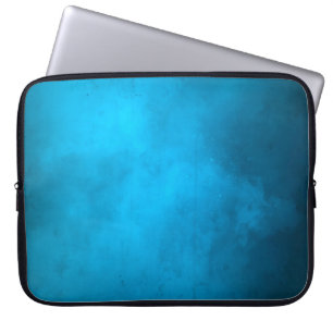 Textur hellblaues Muster Laptopschutzhülle