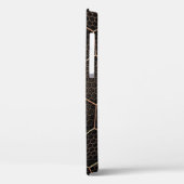 Textur-Hexagon-Raster Case-Mate iPhone Hülle (Rückseite / Links)