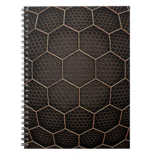 Textur-Hexagon-Raster Notizblock