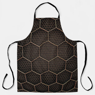 Textur-Hexagon-Raster Schürze