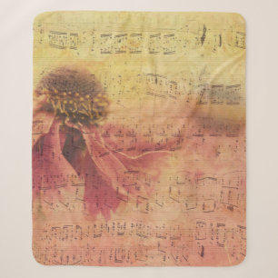 Textur-Hintergrundpapierblüte Sherpadecke