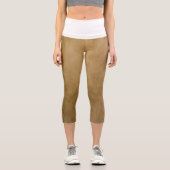 Textur Hochwaisted Capris (Vorderseite)