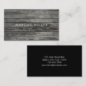 TEXTUR | HOLZ | GESCHÄFTSKARTE VISITENKARTE (Vorne/Hinten)