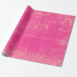 Textur Hot Pink Chic Vintage Dekorationsmuster Geschenkpapier