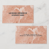 Textur | Marmor Visitenkarte (Vorne/Hinten)