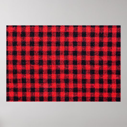 Textur mit Rastermuster, roten Quadraten und Poster (Vorne)