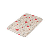 Textur Mit Teddybären Badematte (Schrägansicht)