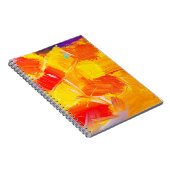 Textur Öl Malerei Frucht Farbe bunte Flora Notizblock (Rechte Seite)