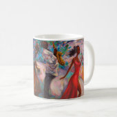 Textur, Ölmalerei, Kunst, Jazz, Blues, Tradition Kaffeetasse (VorderseiteRechts)