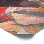 Textur, Ölmalerei, Kunst, Jazz, Blues, Tradition Poster (Ecke)