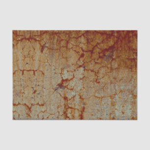 Textur Orangen Rost Vintag rustikale Decoupage Seidenpapier
