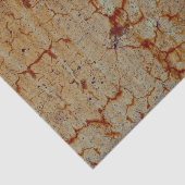 Textur Orangen Rost Vintag rustikale Decoupage Seidenpapier (Ausschnitt)