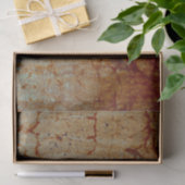 Textur Orangen Rost Vintag rustikale Decoupage Seidenpapier (Geschenk)