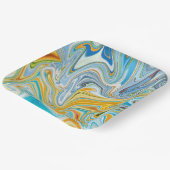 Textur Pappteller (Gewinkelt)