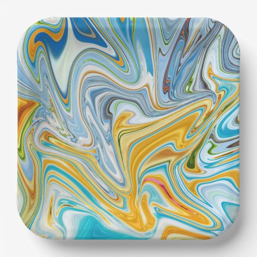 Textur Pappteller (Vorderseite)