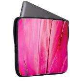 Textur Pflanze Blätter rosa rot Laptopschutzhülle (Vorne Rechts)