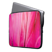 Textur Pflanze Blätter rosa rot Laptopschutzhülle (Vorderseite Links)