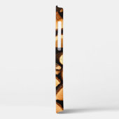 Textur. Pile aus gehacktem Brennholz, Winter Case-Mate iPhone Hülle (Rückseite / Links)