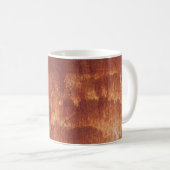 Textur Rostfläche im alten Bahnhof Kaffeetasse (VorderseiteRechts)