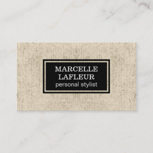Textur Rustikal Schwarz Visitenkarte