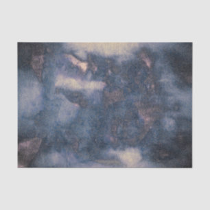 Textur rustikal vintage blau-grau abstraktes Muste Seidenpapier